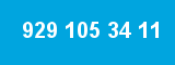 929 105 34 11